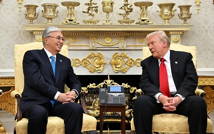 токаев и трамп обсудили перспективы двустороннего сотрудничества и пути урегулирования украинского кризиса