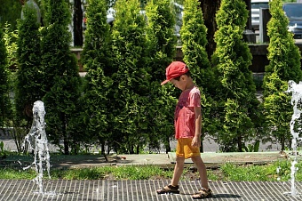 погода, в странах центральной азии, 14 июля 2023 года: в астане +30, в душанбе +41