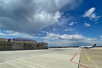 аэропорт тамчи на берегу иссык-куля в кыргызстане будет принимать до 11 рейсов из россии