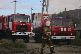 в казахстанском петропавловске из-за пожара временное жилье получили только 7 семей погорельцев