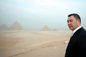 визит садыра жапарова в египет: товарооборот будет расти, египетских бизнесменов пригласили в кыргызстан