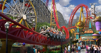 в шанхае открывается крупнейший в мире парк развлечений  (стоимость посещения)