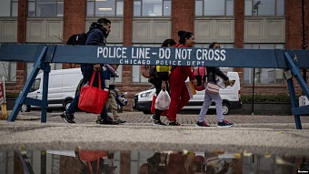 в сша задержали 13 граждан стран центральной азии: один из мигрантов атаковал американцев