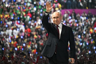 путин на закрытии вмф-2024: «я хочу, чтобы вы знали: вся россия теперь ваш друг. у нас всегда открыты двери для вас!»