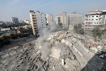 началась масштабная эвакуация из сектора газа: в числе спасенных граждане казахстана и россии