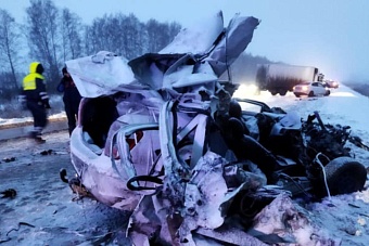 в российском регионе в дтп с грузовиком погибли пять граждан узбекистана