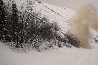 в восточно-казахстанской области сошла лавина