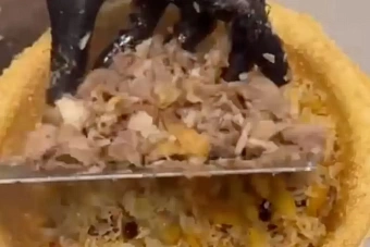 новое слово в кулинарии: в узбекистане появились съедобные «тарелки» для плова