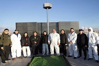 в казахстане на мемориале героям вов увековечены имена еще 64 защитников родины