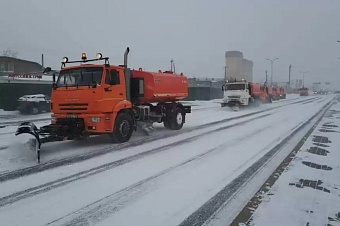 в ряде областей казахстана открывают движение на трассах после затяжного снегопада 