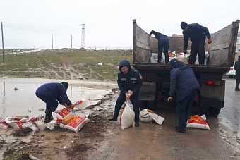 в туркестанской области казахстана начался масштабный паводок
