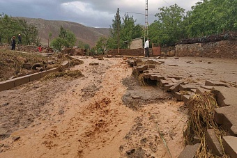 в нарынском районе кыргызстана сошли сели