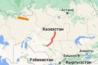 в казахстане на трех республиканских автотрассах продолжают действовать ограничения (список)
