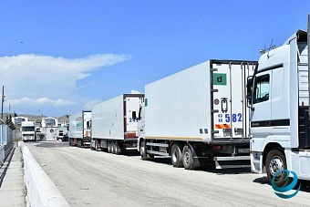 ограничения на проезд грузовиков ввели по всему кыргызстану