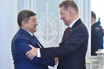 «газпром» инвестировал более $374 млн в газовую инфраструктуру кыргызстана