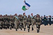 день победы 2024: по улицам ташкента маршем прошли военные