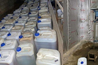 в казахстане полицейские ликвидировали крупную нарколабораторию