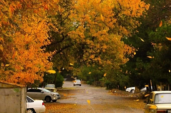 теплая осенняя погода ожидает центральную азию в понедельник, 22 сентября 2025 года