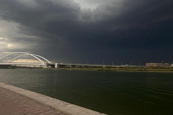 дожди и град обрушатся на казахстан: погода во вторник, 9 июля 2024