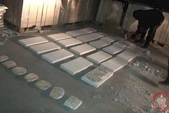 мвд киргизии: из бишкека в россию отправляли наркотики, спрятанные в строительные материалы