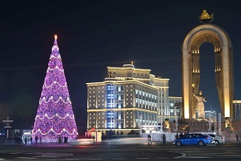 погода, в странах центральной азии, 14 декабря 2023 года: в астане -16, в душанбе +14