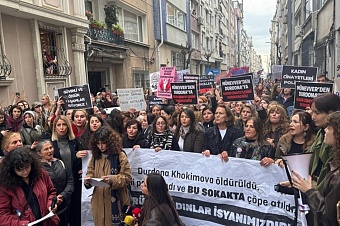 в турции прошли массовые акции протеста после убийства трудовой мигрантки из узбекистана