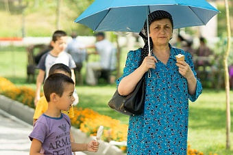 температура перевалит за +40 в центральной азии в пятницу, 20 июня 2025 года