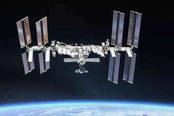 космонавты международной космической станции запустили из космоса акцию «георгиевская ленточка» 