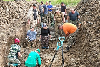 Как поисковики павлодарского отряда «Майдан жолы» обнаружили редкие артефакты войны в Калининградской области