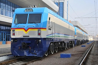 первый контейнерный поезд из китая через иран отправился в узбекистан