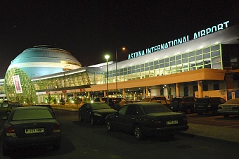 14 января в международном аэропорту астаны задержаны 11 рейсов