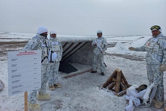 военные казахстана отправились в снега турции