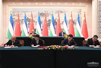 о чем договорились в китае президент узбекистана шавкат мирзиёев и президент кнр си цзиньпин