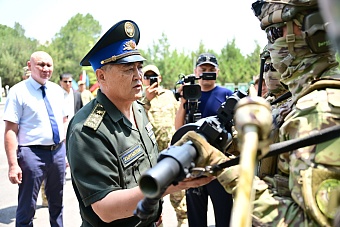 новый военный городок для спецназа погранслужбы открыли в кыргызстане 
