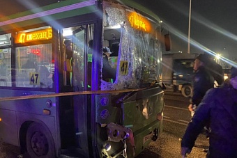смертельное дтп с автобусом в алматы: виновник нападения на водителя арестован