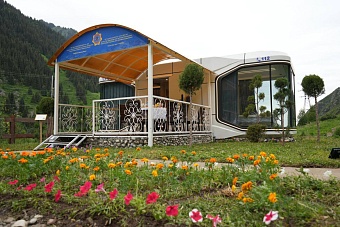 в алматы на высоте 2000 метров открыт капсульный дом для отдыха спасателей мчс