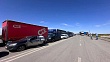 заторы на границе казахстана и россии: сотни автомобилей ждут досмотра