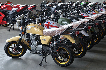 в кнр началось производство мотоциклов для стран центральной азии