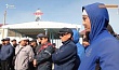 глава казахстанского жанаозена просит протестующих дать ему возможность работать