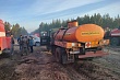 в алтайском крае к тушению пожара у границы с казахстаном привлекли пожарный поезд