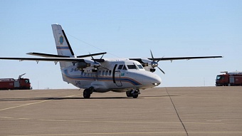 казахстанские спасатели для своих нужд получили первый самолет l-410