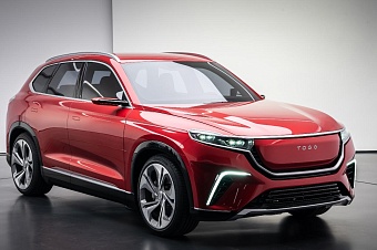 эрдоган подарил токаеву электромобиль, сделанный в турции