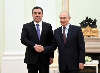 садыр жапаров в москве провел переговоры с владимиром путиным