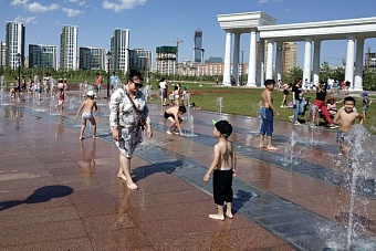 жаркая погода ожидается в казахстане в пятницу, 11 июля 2025 года