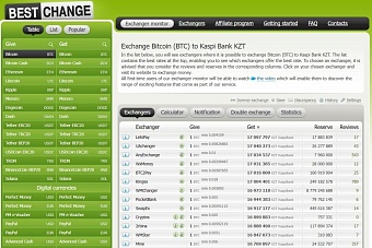 Обмен Bitcoin (BTC) на казахстанский тенге (KZT) c выводом на карту Kaspi Bank