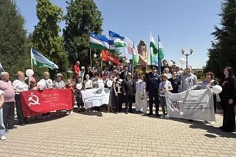«огонь памяти» из москвы зажгли в столице узбекистана