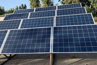 первую в стране солнечную электростанцию построят в кыргызстане