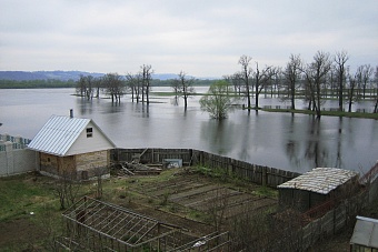 в казахстане растет число подтопленных населенных пунктов