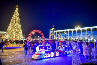 погода, в странах центральной азии, 25 декабря 2023 года: в бишкеке +16, в ашхабаде +21