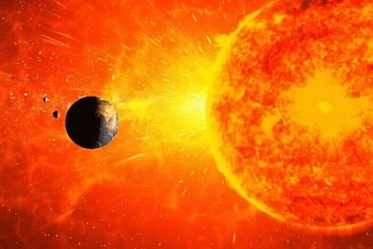 стало известно, какой силы магнитная буря обрушится на земля в пятницу, 17 января 2025